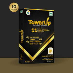 TowerUp - Male Performance Supplement Pills - Powered with 11 Essential Ingredients